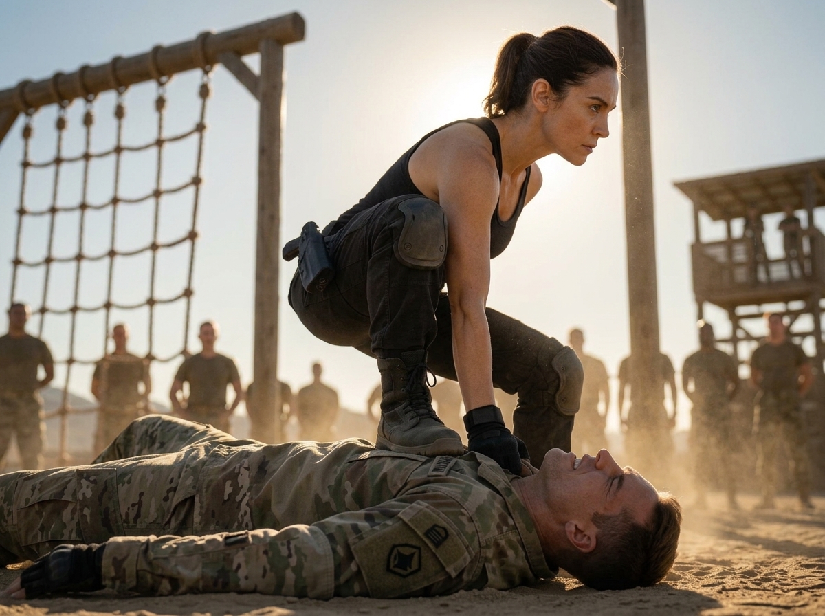 He Rigged the Obstacle Course, Then Her Training Took Over