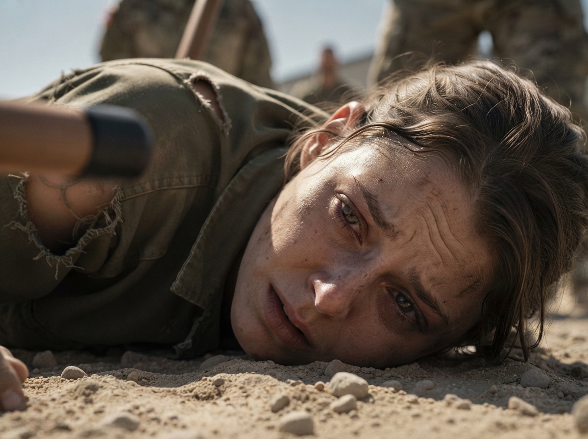 He Made Her Crawl Until the Commander Stepped Out