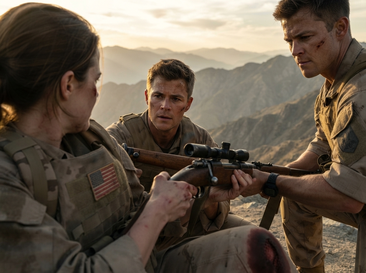 He Left Her on the Cliff, Then Begged Her to Take Command