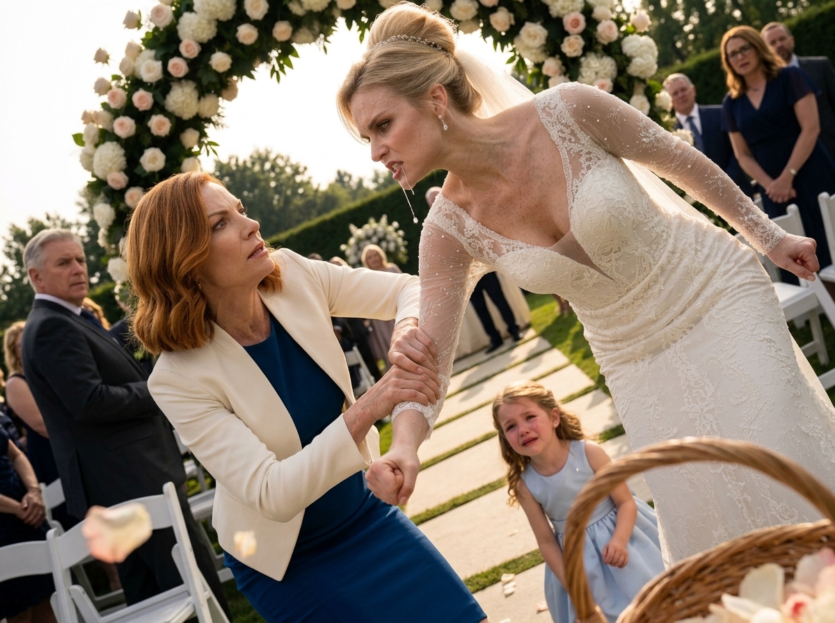 She Slapped My Daughter at Her Wedding—Then Everyone Saw the Truth