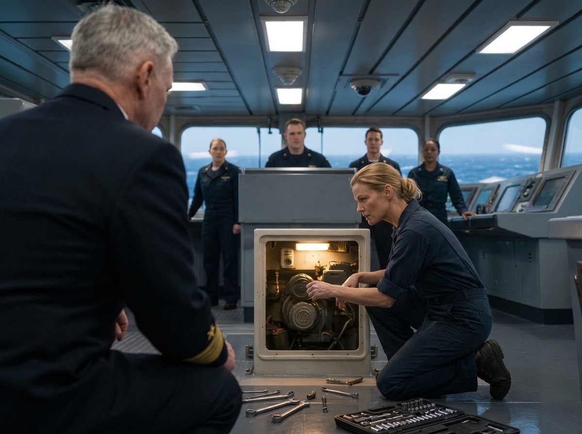 He Kicked the Mechanic’s Toolbox—Then She Revealed the Stars
