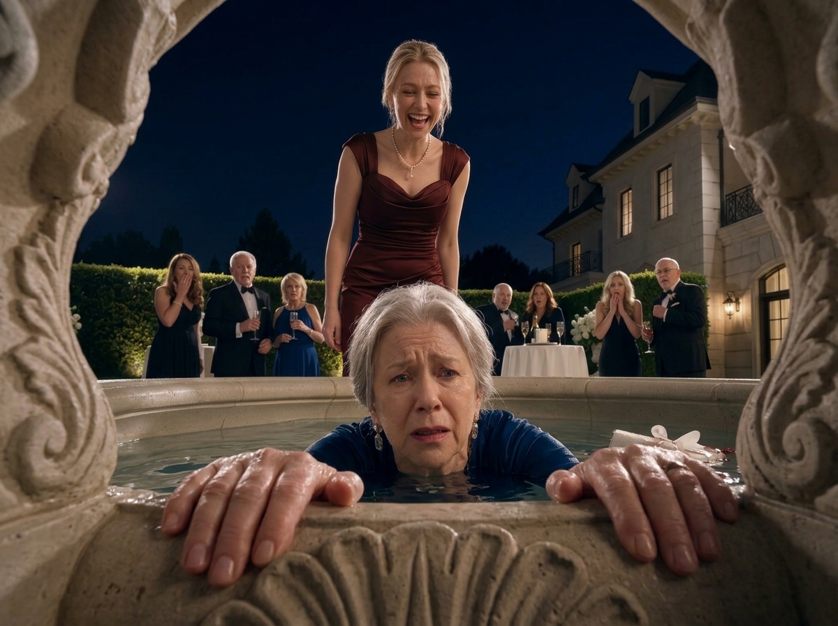 She Shoved My Mother Into the Fountain—Then Triggered Her Family’s Bankruptcy
