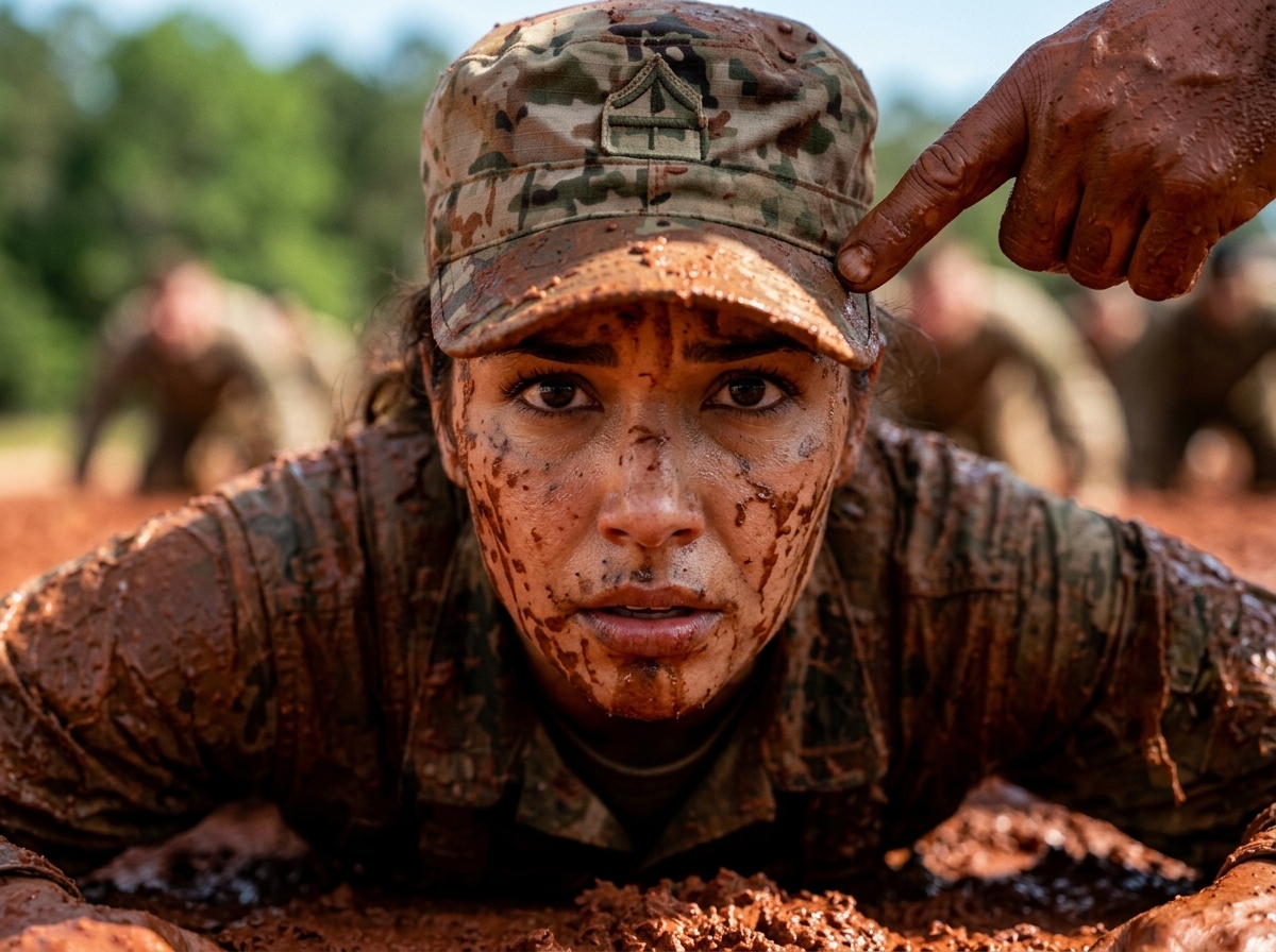 He Forced Her Face Into the Mud—Then the Four-Star General Stepped Out