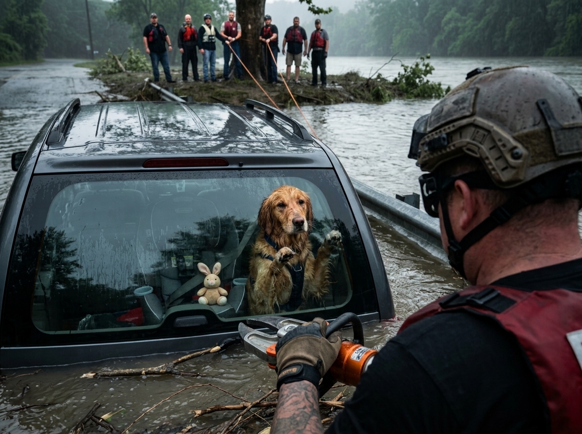 The Dog Refused to Be Saved—Until We Found the Baby Carrier