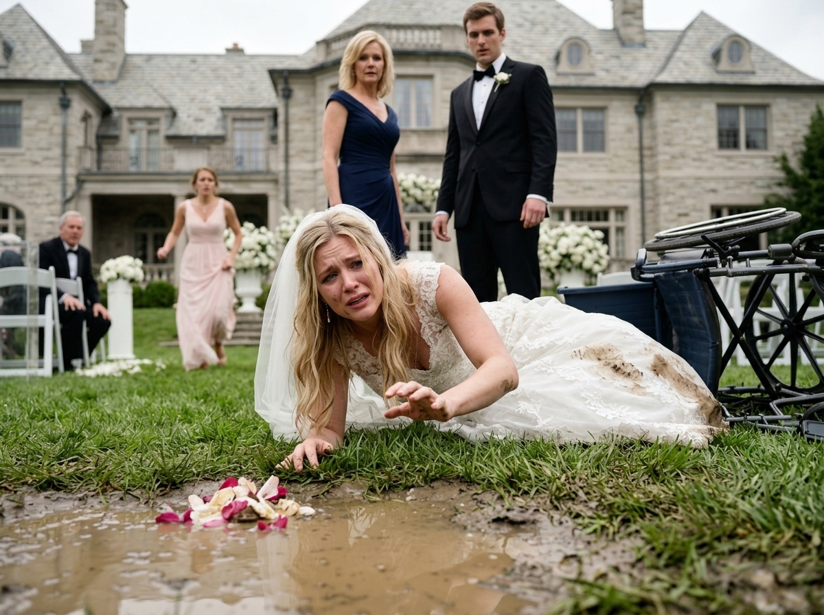 They Pushed My Wheelchair Into the Mud—Then I Stood Up and Ended the Wedding