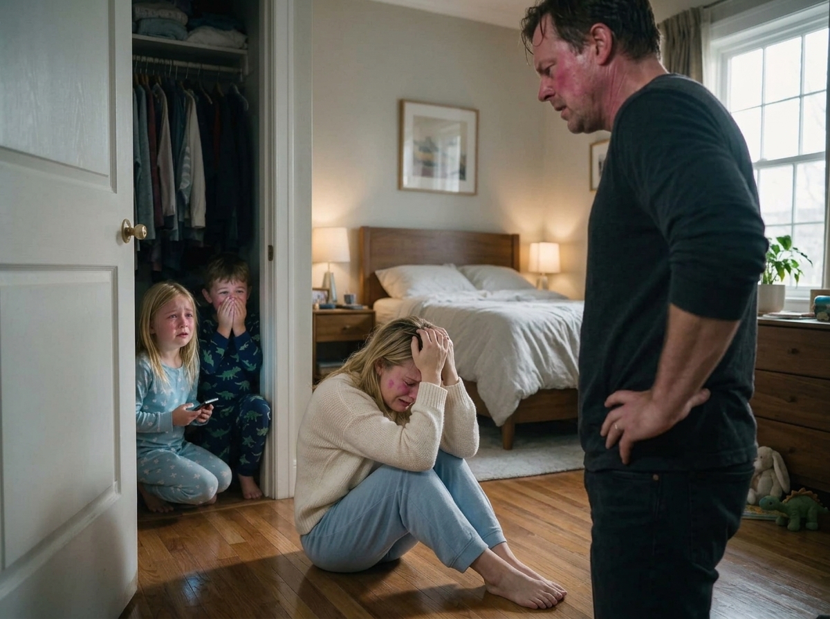 She Called 911 From the Closet While Holding Her Little Brother