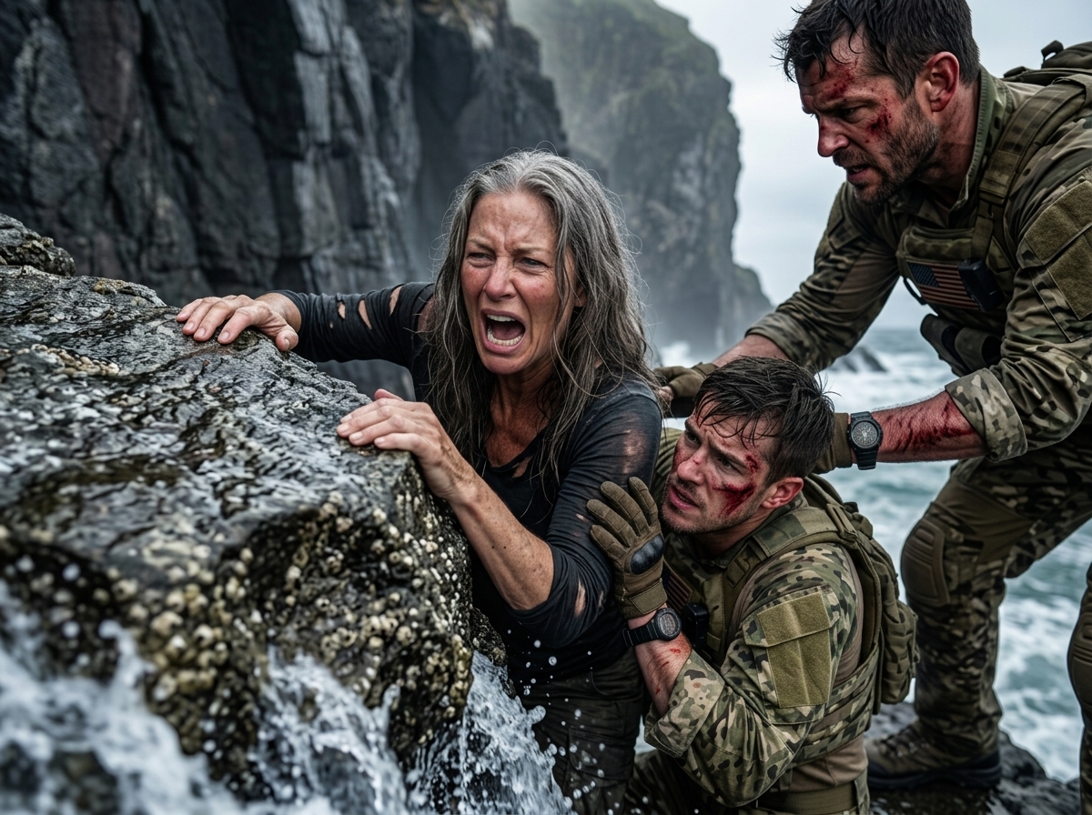 She Held Back a Boulder to Save a SEAL—Then Whispered the Name “Raven”