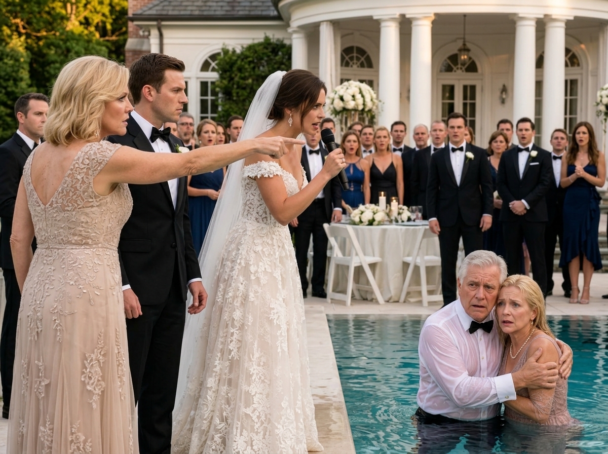 My Mother-in-Law Pushed My Parents Into the Pool—Then I Ended the Sterling Empire