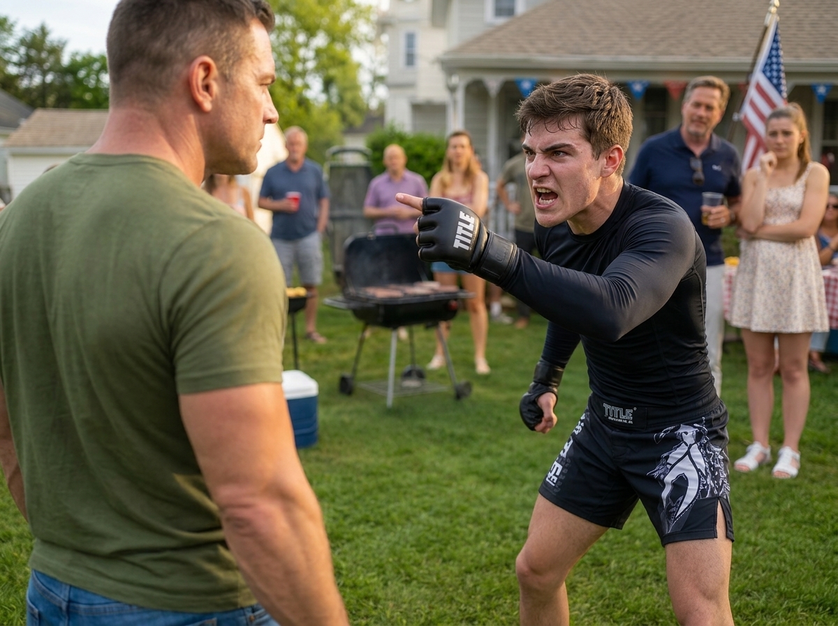 He Challenged My Dad—Then the Yard Went Silent