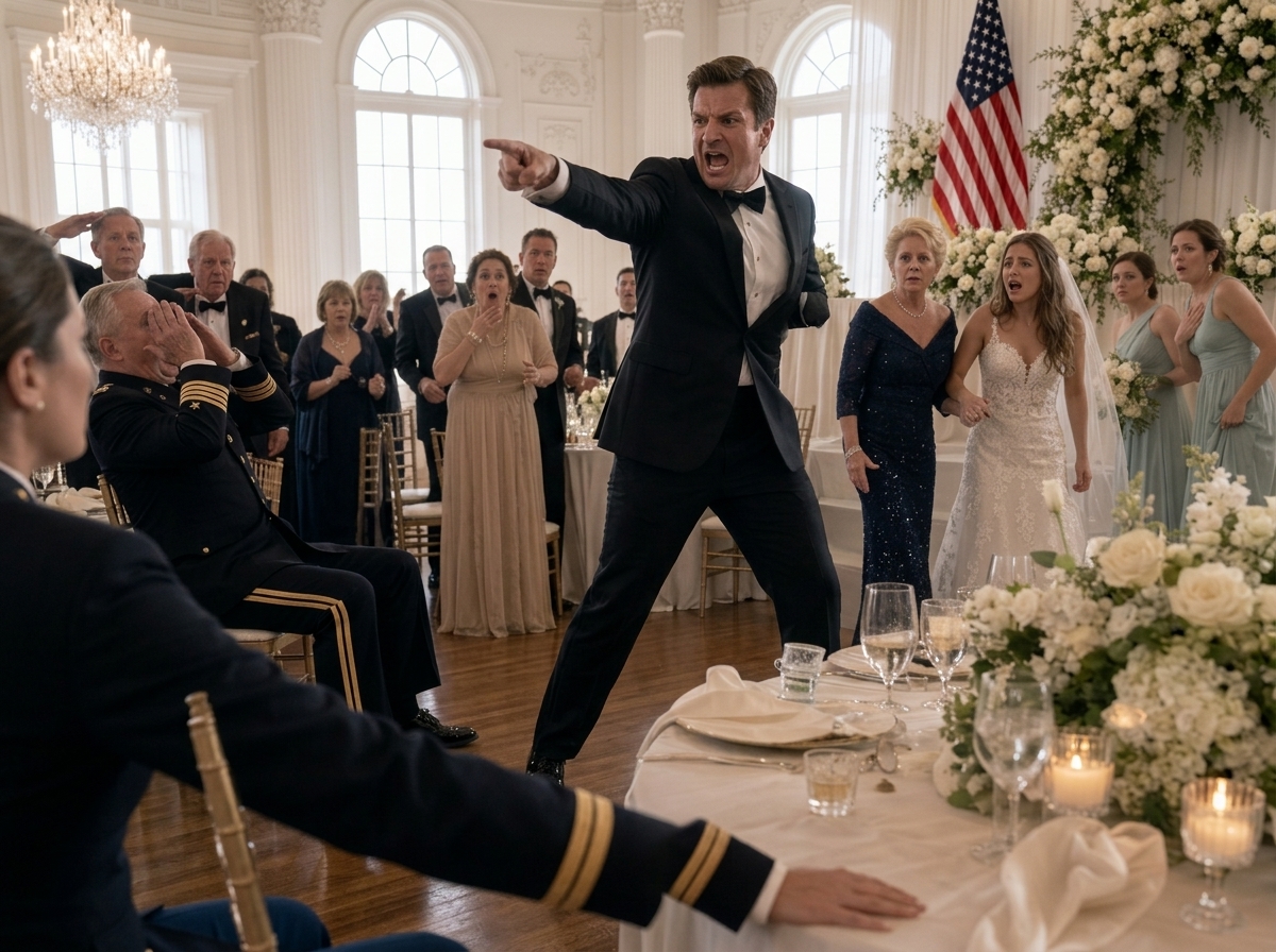 They Called Me Trash in a Uniform—Then the Groom Ordered the Salute