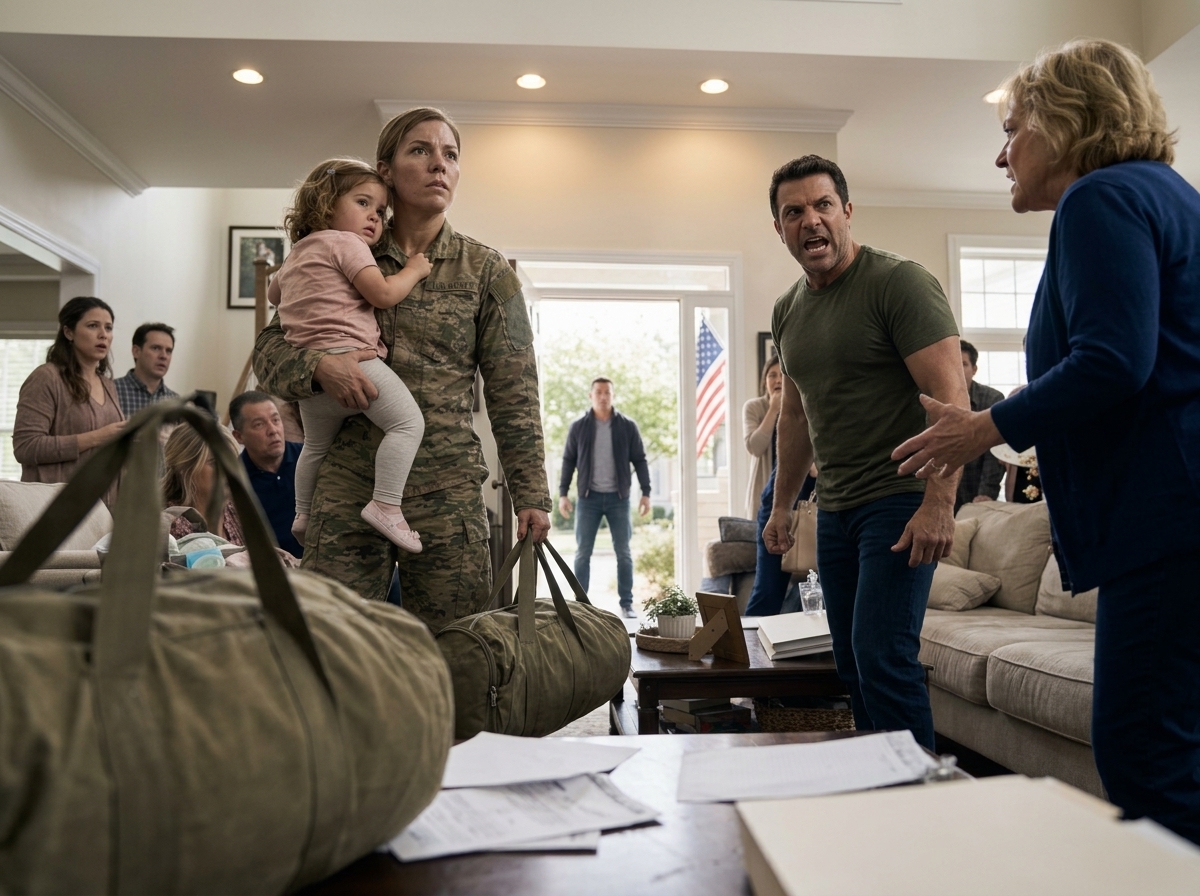He Said My Baby Wasn’t His—Then the Door Opened