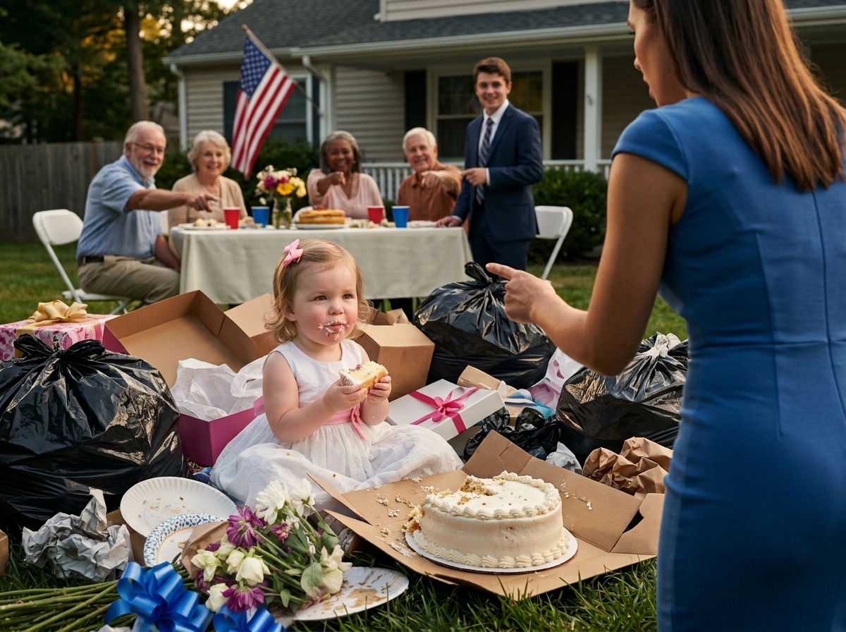The Morning After My Engagement Party, I Found My Daughter in the Trash