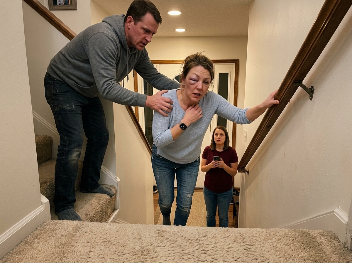 My Sister Delayed the Ambulance After Her Husband Threw Me Down the Stairs
