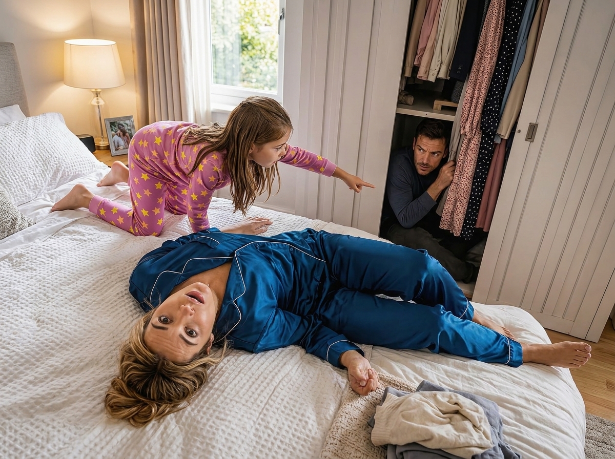 My Daughter Said Her Father Never Left—Then the Hidden Camera Proved Why
