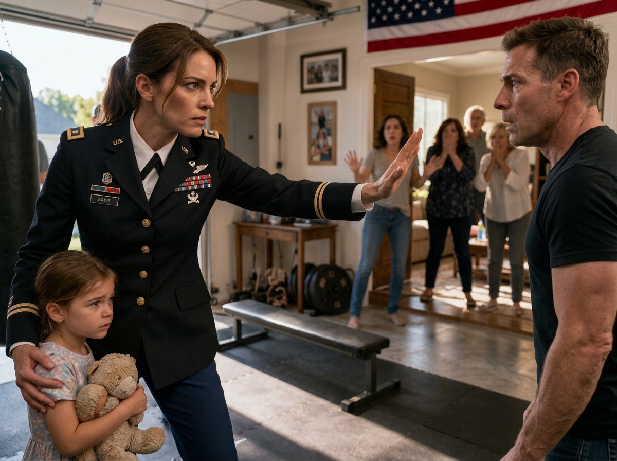 He Threatened My Daughter’s Mother—Then Realized I Wasn’t a Desk Soldier