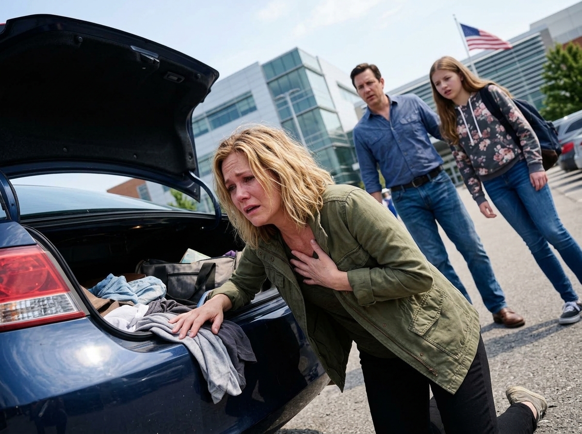 I Hid in My Husband’s Trunk and Found My Daughter at a Hospital