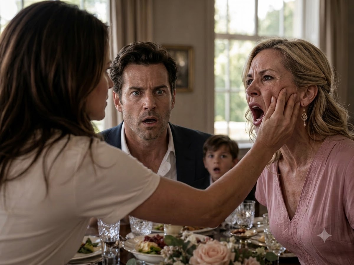 She Slapped Me at Dinner—Then I Opened the Trust Papers