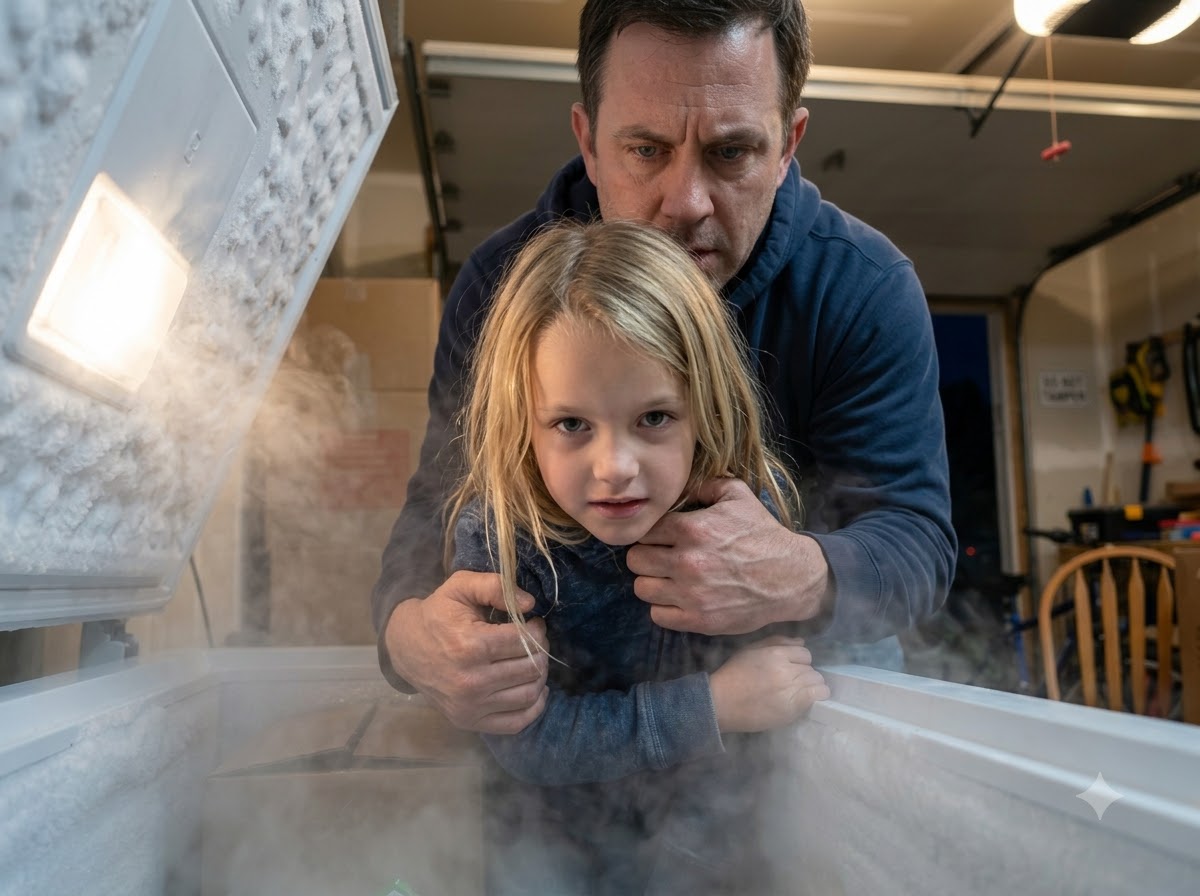 I Found My Daughter Locked Inside The Freezer