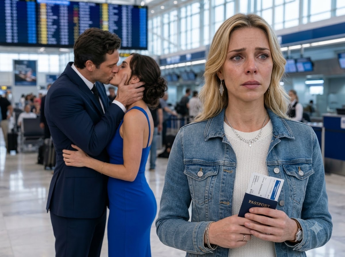 I Recorded My Husband’s Airport Betrayal Before He Saw Me