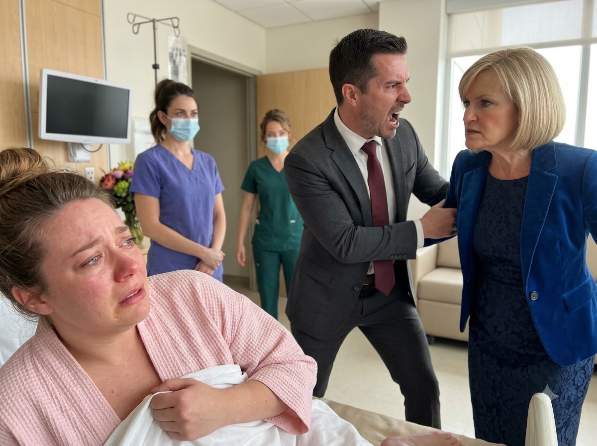 My Mother-In-Law Stormed Into My Hospital Room—Then We Learned Why She Needed My Husband At The Wedding