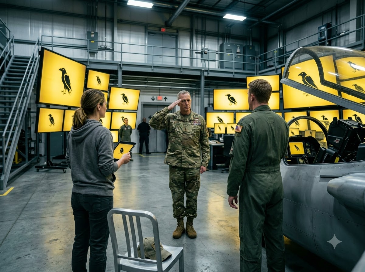 A Major Forced Me Into An “Unbeatable” Combat Simulator—Then Every Screen Turned Gold And Called Me Raven One