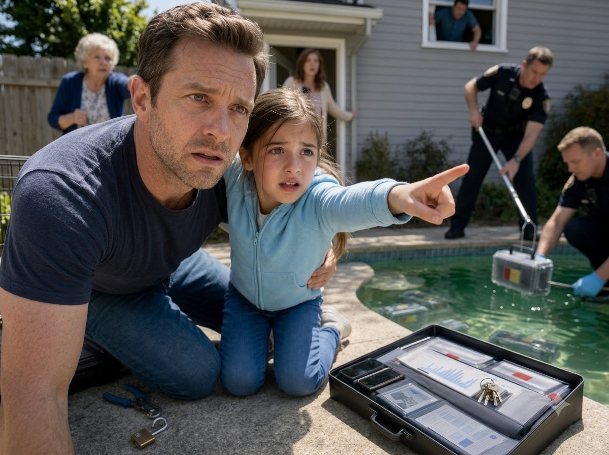 I Found My Daughter Locked Inside A Dog Cage Beside The Backyard Pool