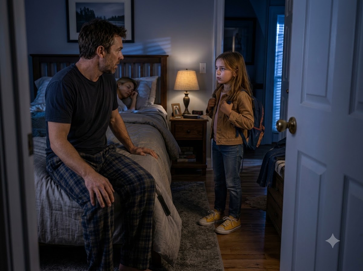 My Six-Year-Old Daughter Woke Me At 4 A.M. And Led Me To A Burning Construction Site