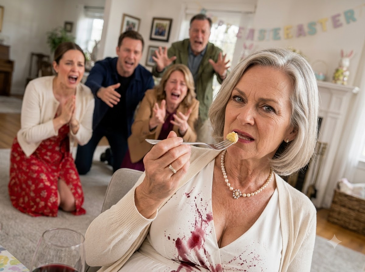 My Daughter-in-Law Threw Wine At Me At Easter Dinner While My Son Filmed Me Like I Was Losing My Mind