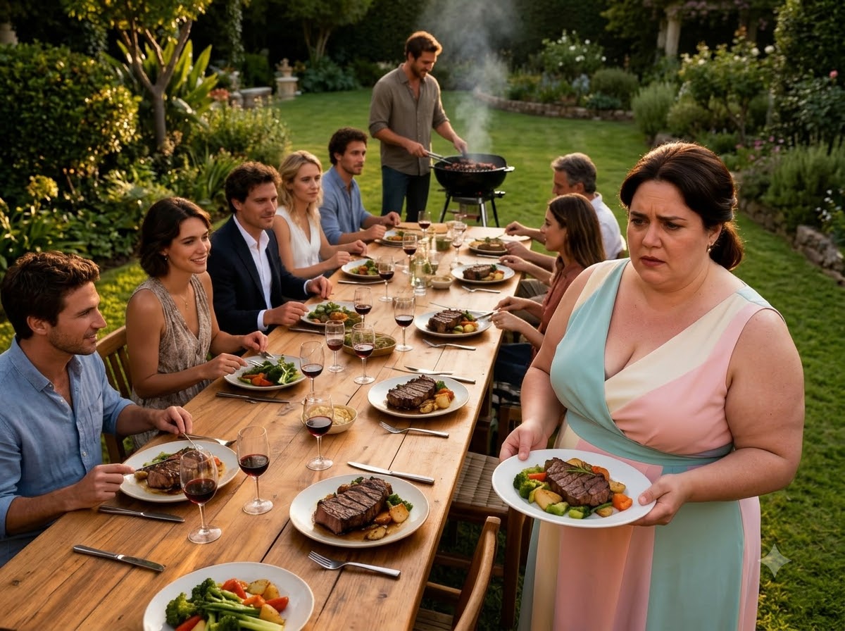 My Husband Dumped A Bowl Of Salad Over My Head While His Best Friend Called Me Fat At Dinner