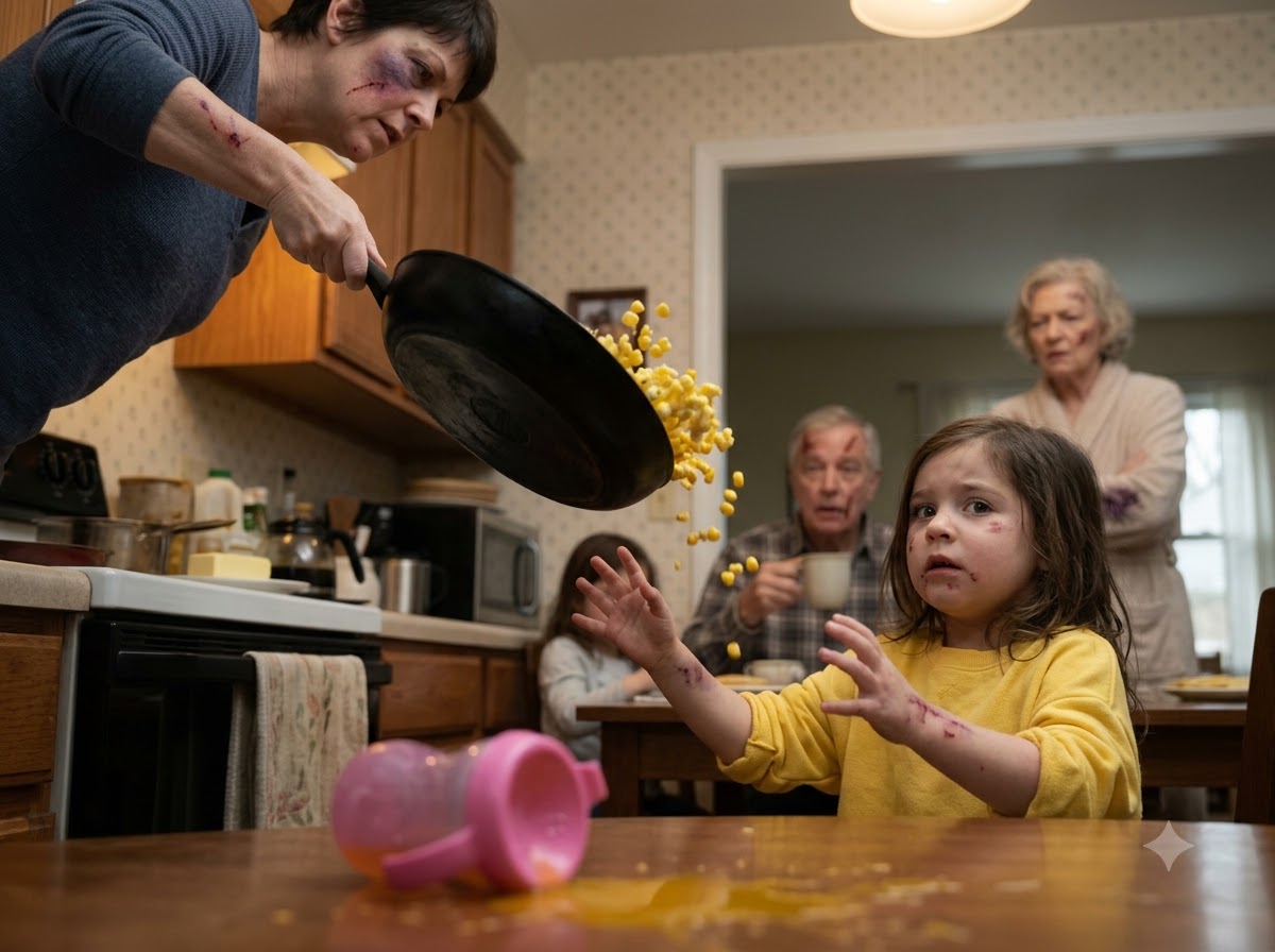 My Sister Burned My Daughter Over Breakfast—Then Texted The Truth To My Phone