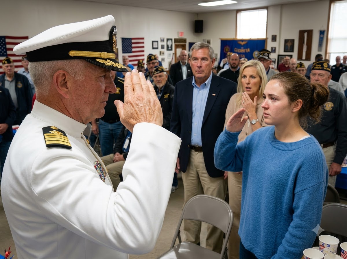 My Mother Made Me Serve Drinks at a Veterans Hall Because She Thought I Had Failed the Navy