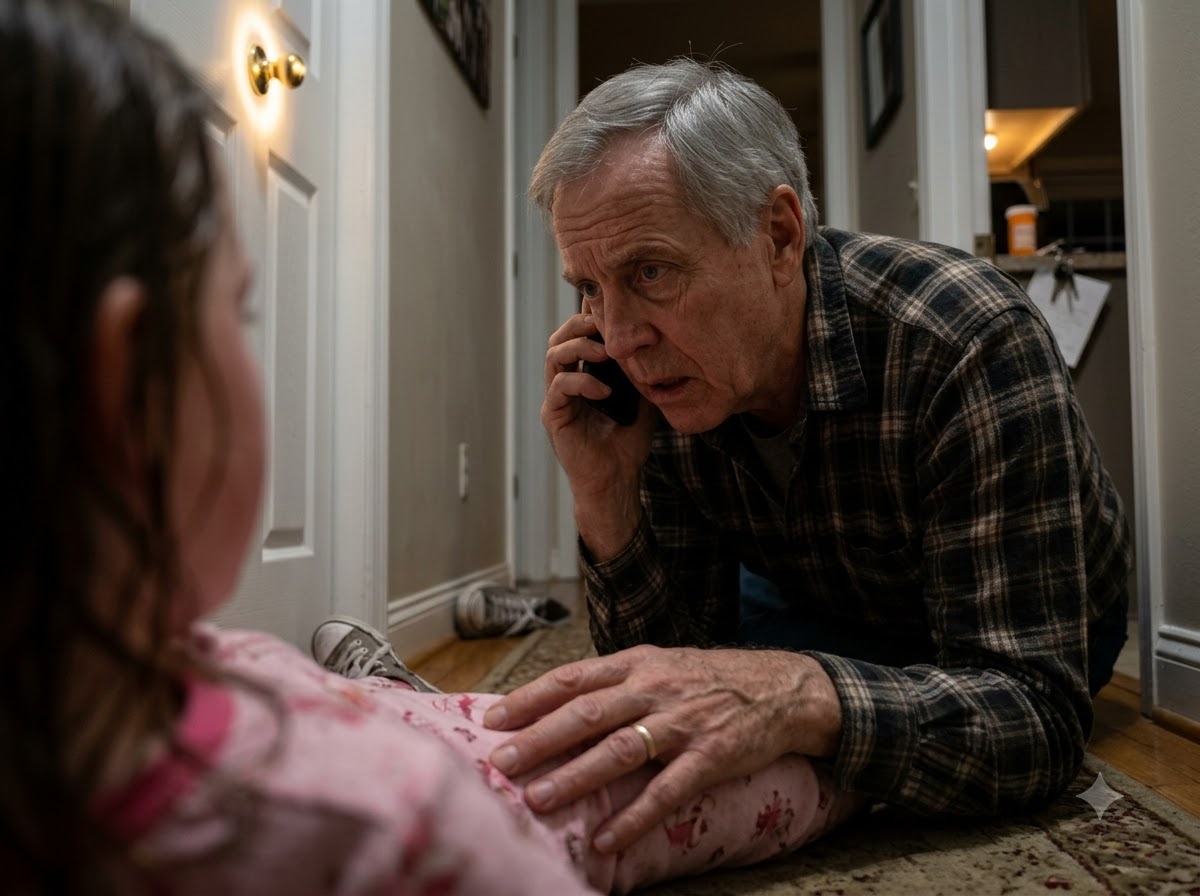 My Granddaughter Collapsed Beside a Locked Closet at 2 A.M.