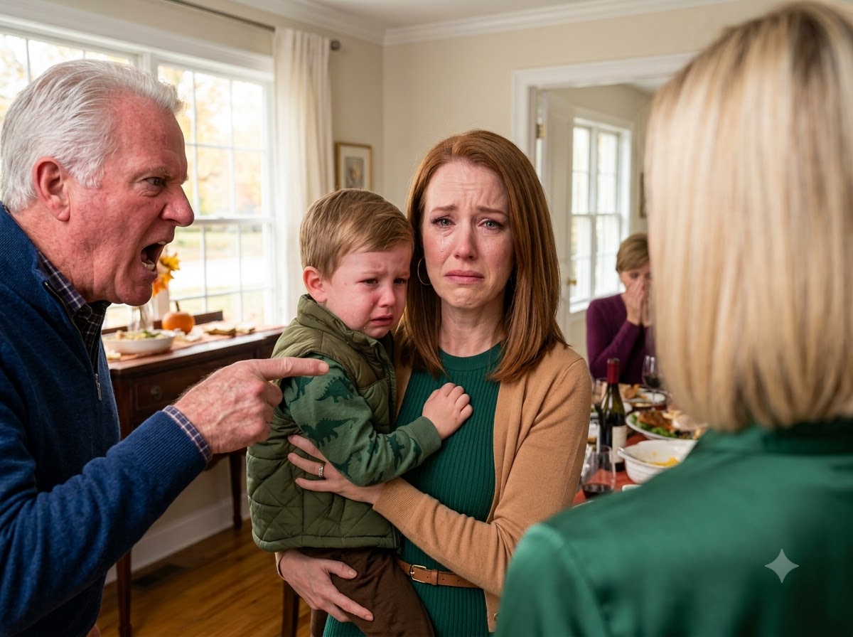 My Father Threw Me and My Five-Year-Old Son Out of Sunday Dinner Because He Thought My Husband Was Poor