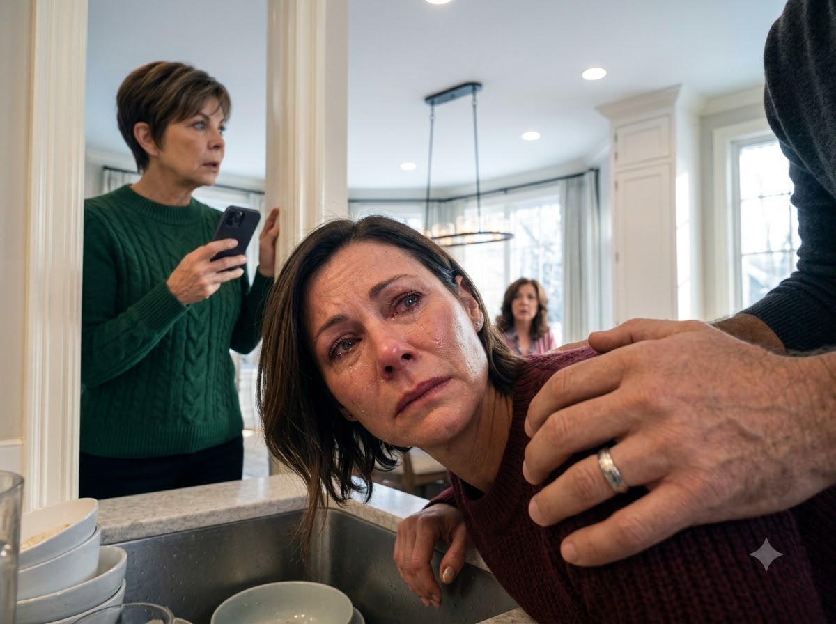 I Found My Daughter Crying Over A Sink While Her Husband Ordered Her Around In Front Of His Mother