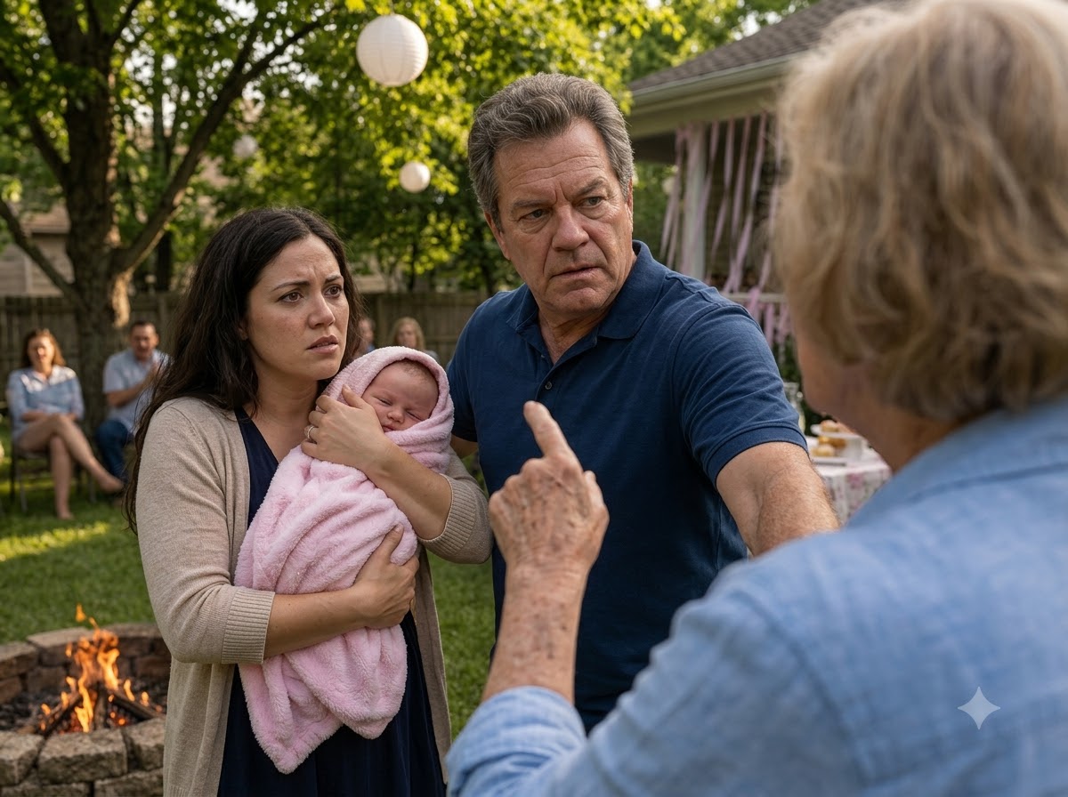 My Mother-in-Law Held My Six-Week-Old Baby Over A Fire Pit
