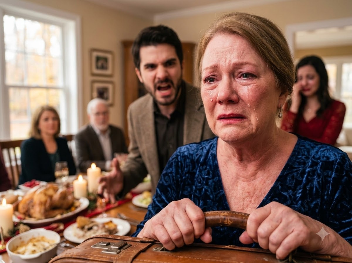 My Daughter-in-Law Dumped My Christmas Dinner On The Floor And Called Me Dead Weight