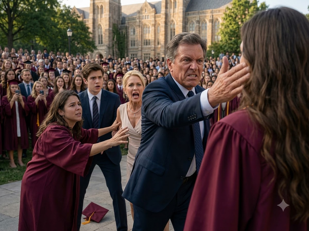 My Father Slapped My Graduation Cap Off And My Mother Called Me The Family Failure