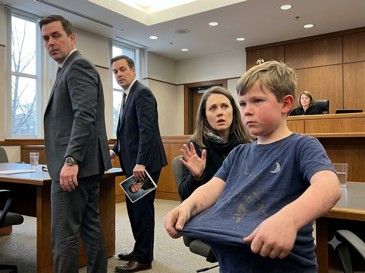 My Ex-Husband’s Lawyer Called Me Unfit Because My Son Wore A Stained Shirt