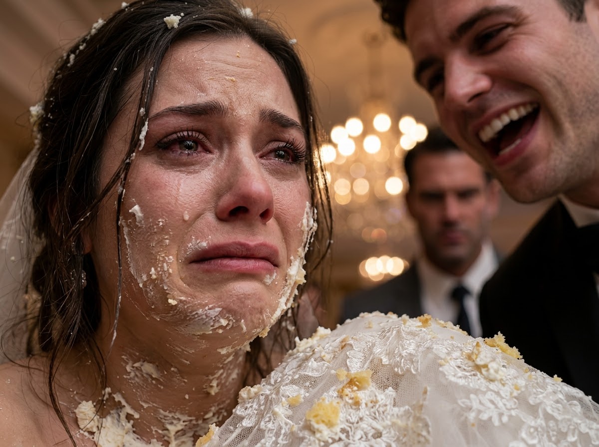 My Husband Shoved My Face Into Our Wedding Cake And Told Me It Was A Joke