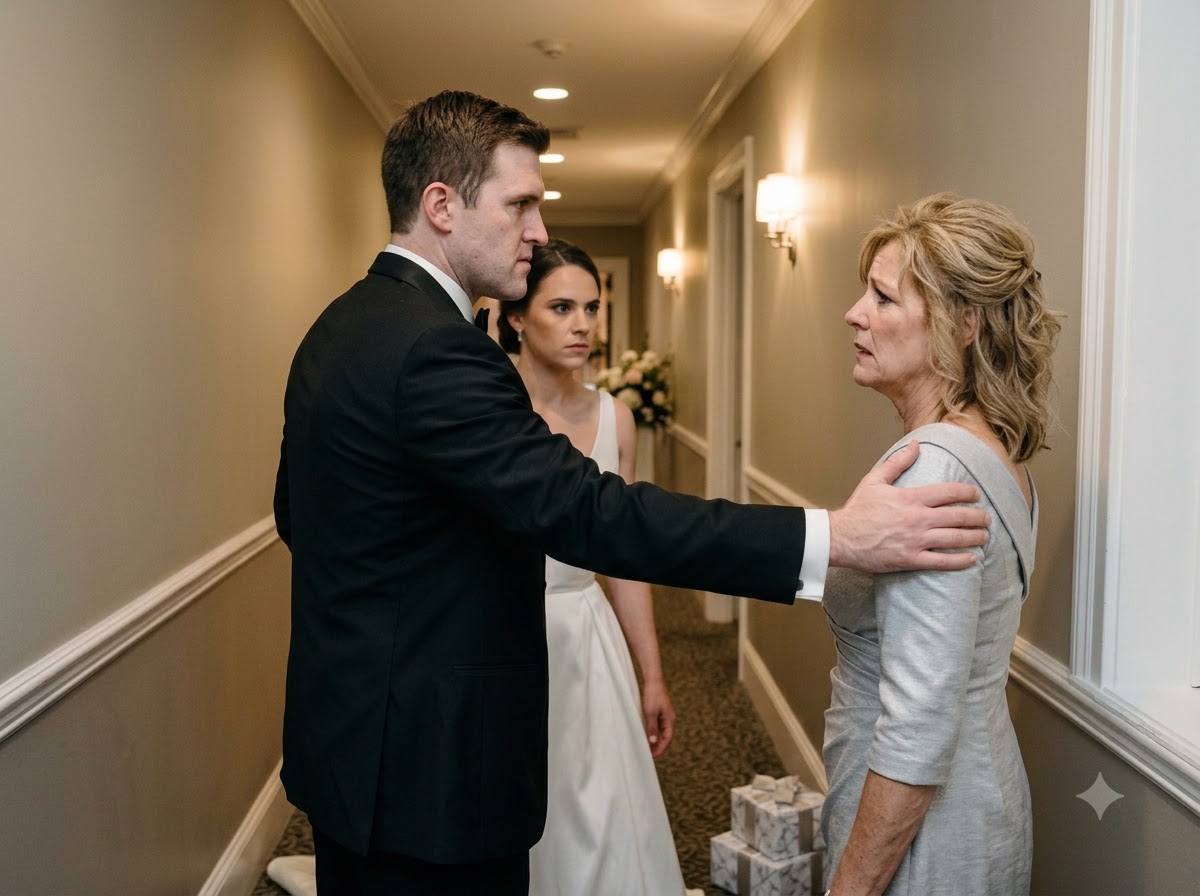 My Son Grabbed Me At His Wedding And Told Me To Leave While His Bride Knocked My Gift To The Floor