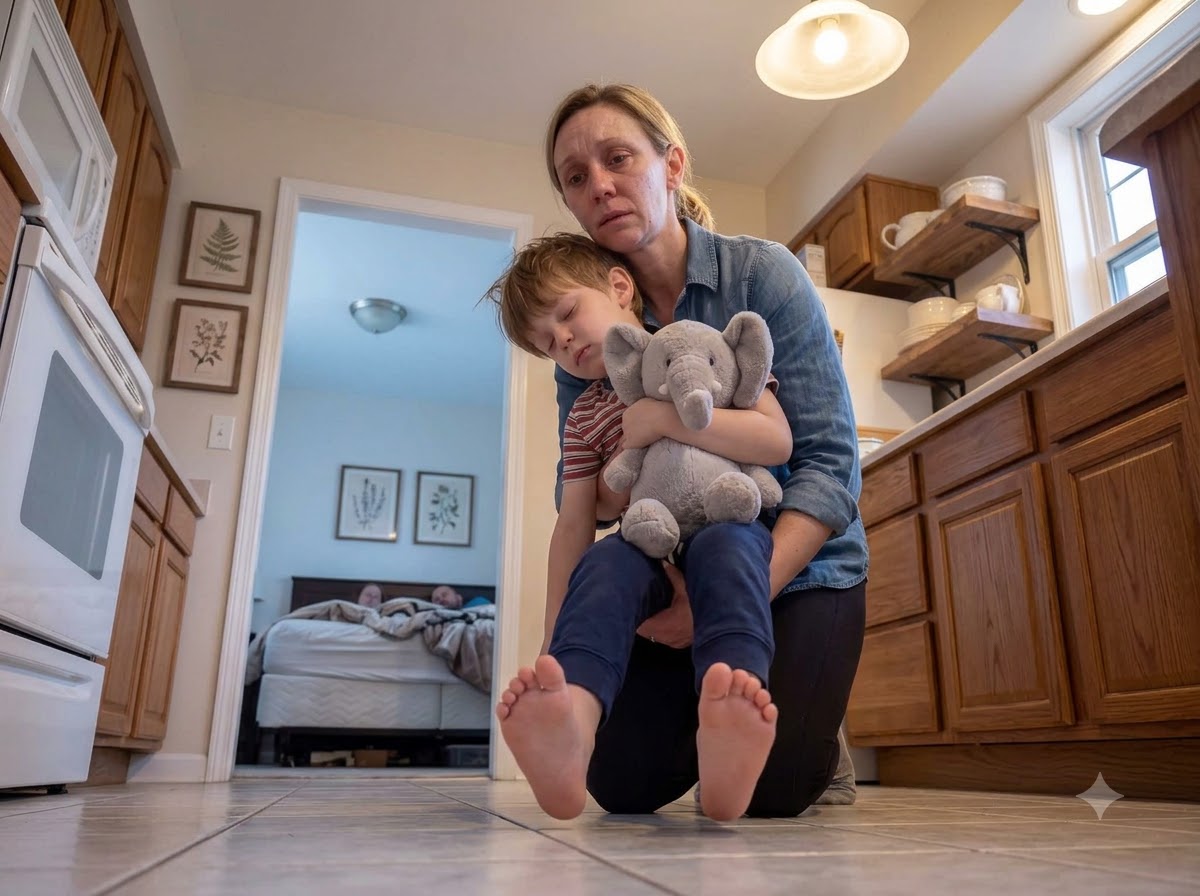 I Came Home At 6:14 A.M. And Found My Five-Year-Old Son Sleeping On The Kitchen Floor