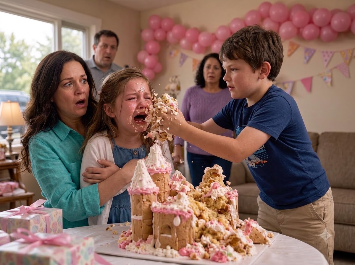 My Brother Shoved My Ten-Year-Old Daughter Into Her Birthday Cake And My Father Told Me To Apologize Or Lose My Inheritance