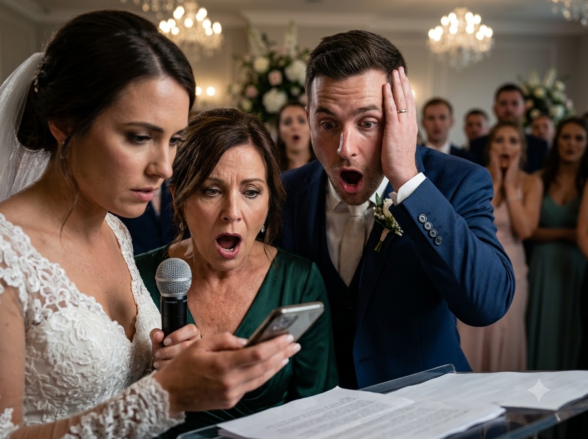 THE BRIDE WHO STOPPED THE TOAST