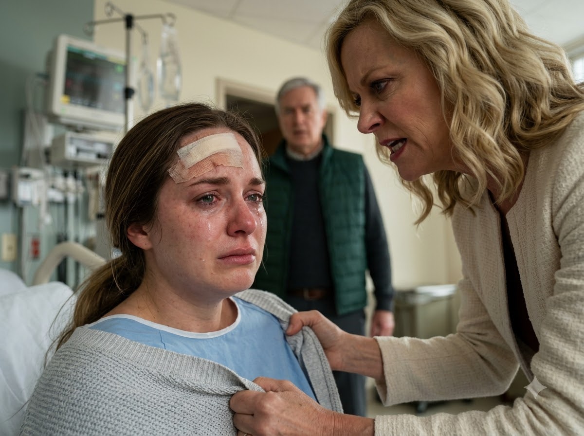 My Mother Grabbed Me in the ICU and Ordered Me to Say I Was Driving