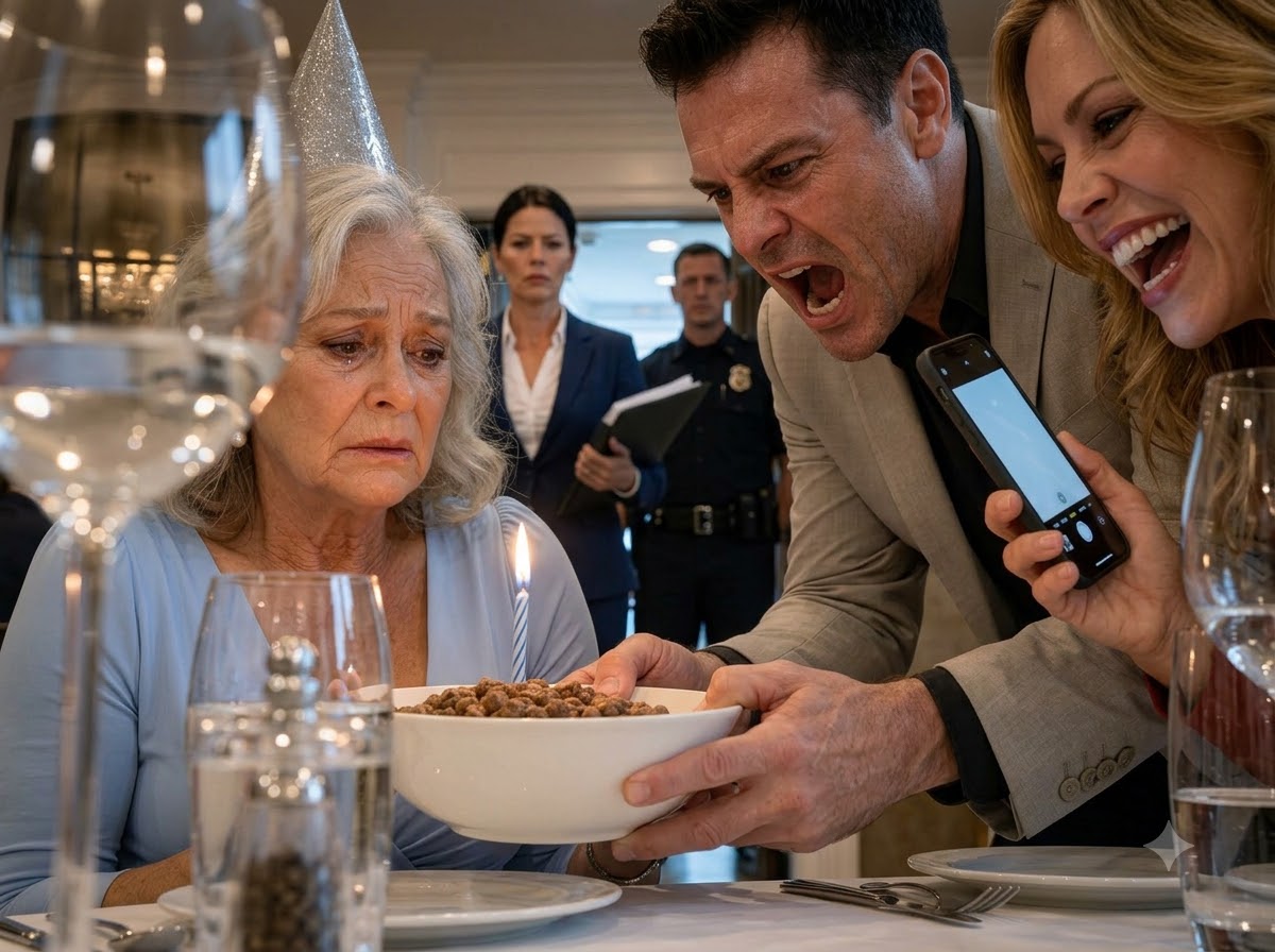 My Son Served Me Dog Food At My Seventieth Birthday Dinner While His Wife Filmed Me
