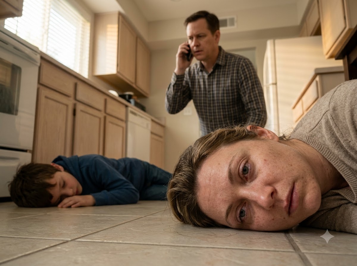 My Husband Thought My Son And I Were Unconscious When He Said We’d Both Be Gone Soon