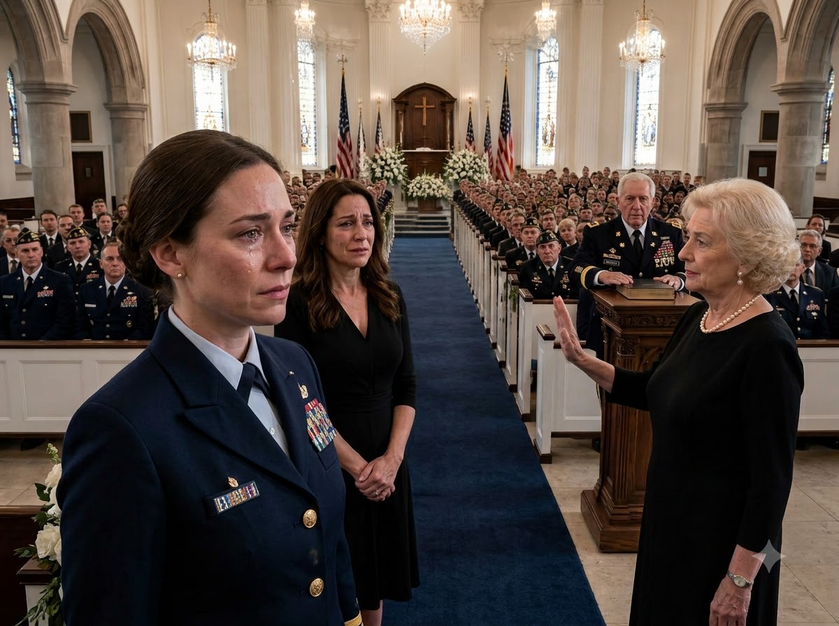 MY MOTHER SHOVED ME OUT OF MY FATHER’S MEMORIAL—THEN A VETERAN READ HIS LAST ORDER ALOUD