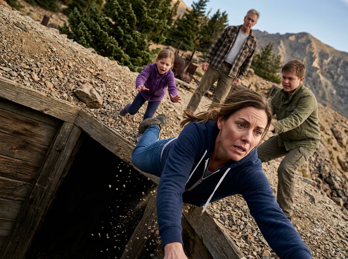 My Eight-Year-Old Daughter Pushed Me Flat In An Abandoned Mine And Whispered, “Mom—Play Dead”
