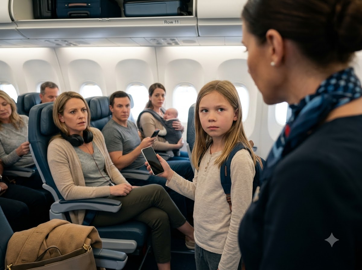 THE WOMAN WHO STOLE MY DAUGHTER’S SEAT HAD TWO FLIGHT BADGES
