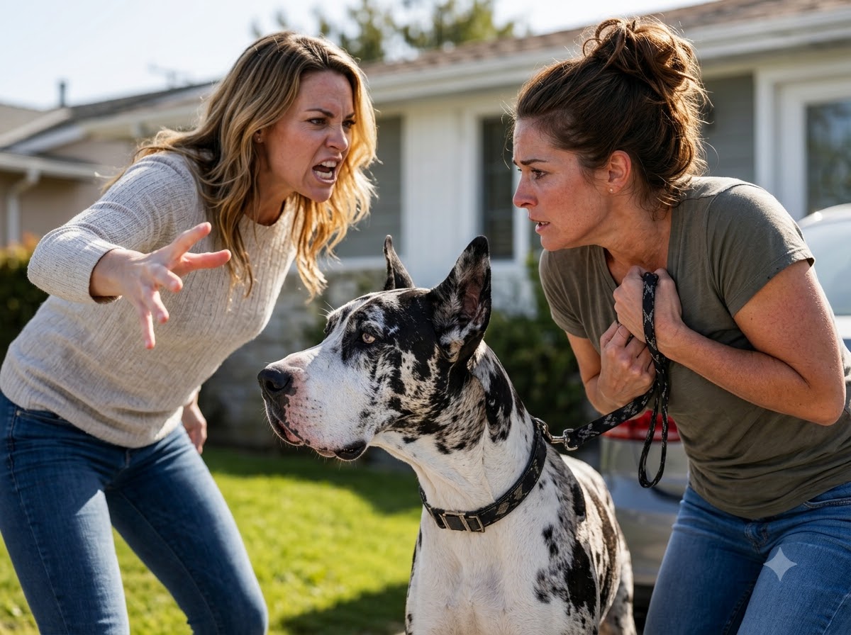 THE WOMAN WHO GRABBED MY DOG’S LEASH WAS TELLING THE TRUTH